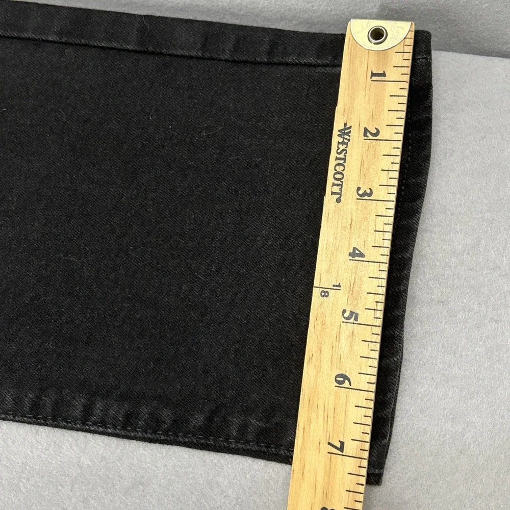 Levi's 511 Slim Fit Dark Wash Black Premium Denim Jeans Mens 36x29.5